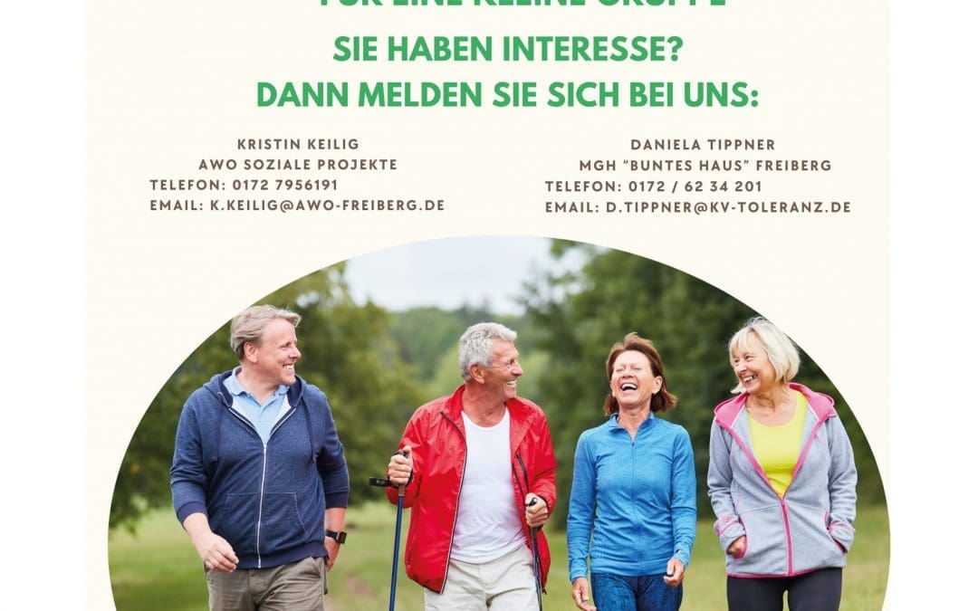 Lauffreudige Spaziergänger:innen gesucht!