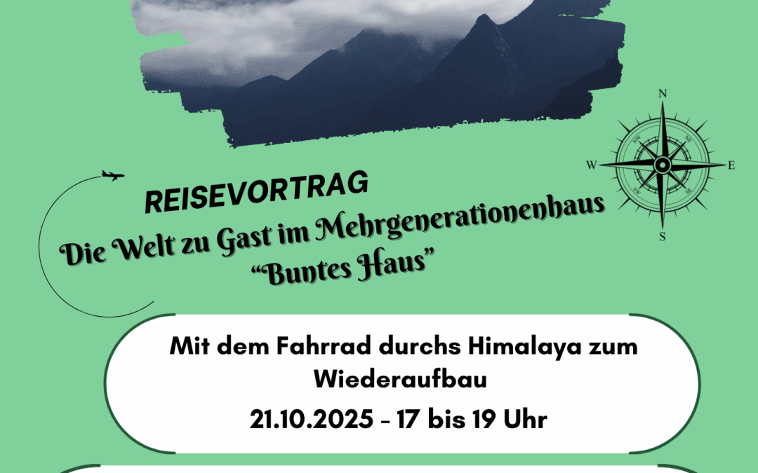 Reisevortrag – Die Welt zu Gast im MGH „Buntes Haus“