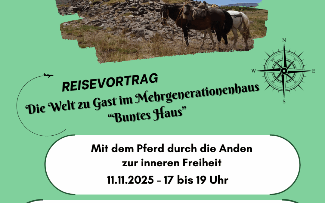 Reisevortrag – die Welt zu Gast im MGH „Buntes Haus“