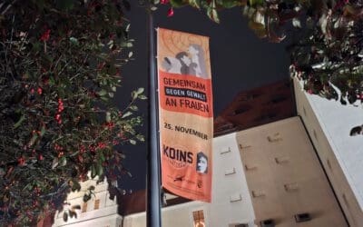 Freiberg setzte am Orange Day ein sichtbares Zeichen gegen Gewalt