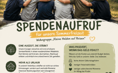 Spendenaufruf – für unsere Sommerfreizeit